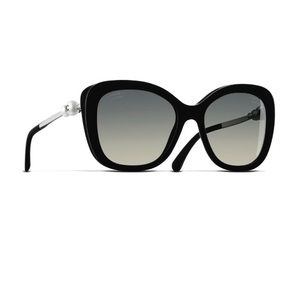 CHANEL Butterfly Pearl Sunglasses